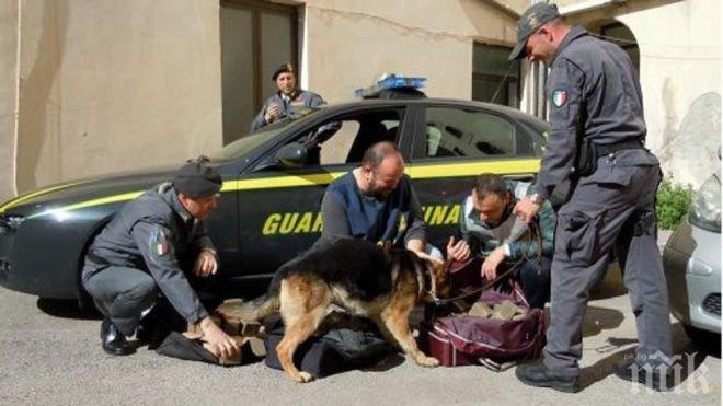 Спипаха наш шофьор на камион в Италия с 90 кила наркотик за половин милион евро