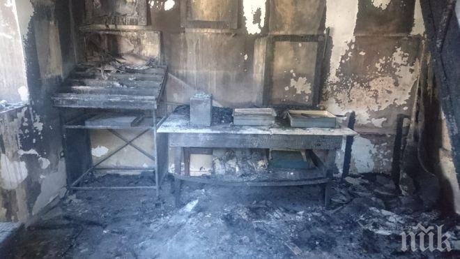 Прокуратурата започна разследване на пожара в католическата църква в Белене