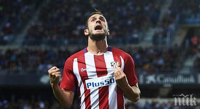 Атлетико (Мадрид) пречупи Малага като гост