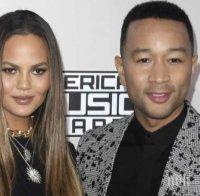 Джон Леджънд в стрес, оказал се неподготвен за следродилната депресия на жена си