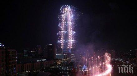 сеул откриха архитектурен гигант 123 етажен небостъргач