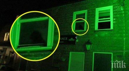 мистерия заснеха видео призрака черния монах