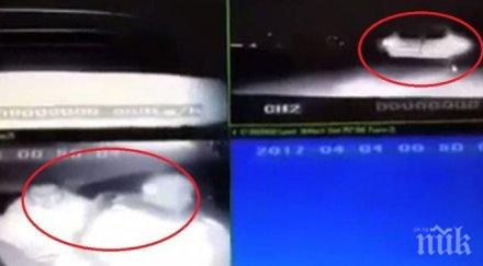 шок разстреляха упор двама полицаи патрулката видео