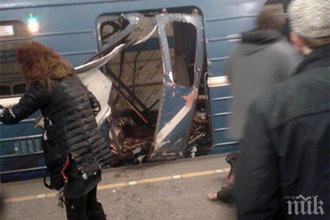 НОВА ВЕРСИЯ! Камикадзе се взривило в метрото в Санкт Петербург? Открили главата му да се търкаля в метрото