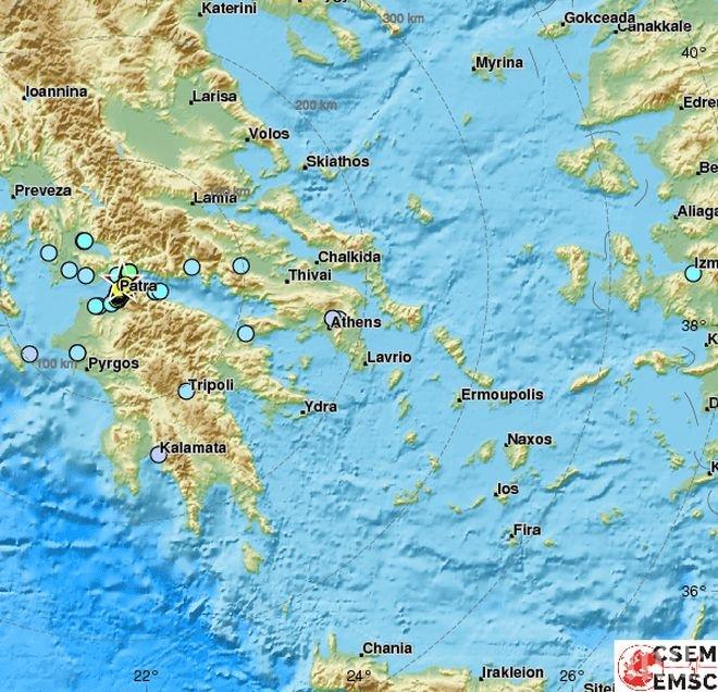 Трус с магнитуд 4.8 в съседна Гърция