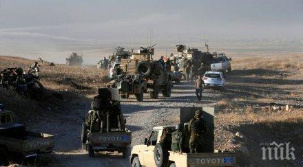 паника мъст ислямска държава избива цивилни бягащи мосул