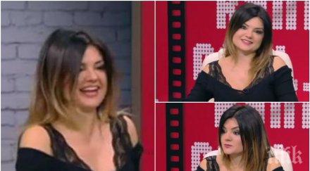 модно бедствие петя дикова цялата черно забавлява гостите комбинезон