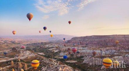 ужас небето въздушен балон туристи разби турция един човек загинал ранени снимка