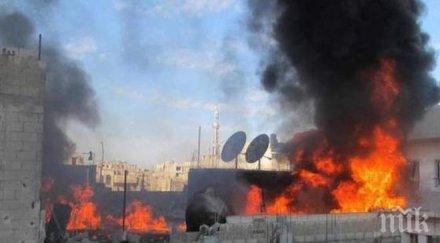 съюзници башар асад американската атака сирийска авиобаза преминава червени линии