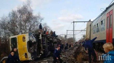 ужас бърз влак удари камион полша ранените