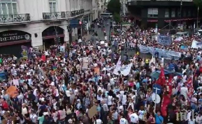 24-часова национална стачка блокира Аржентина