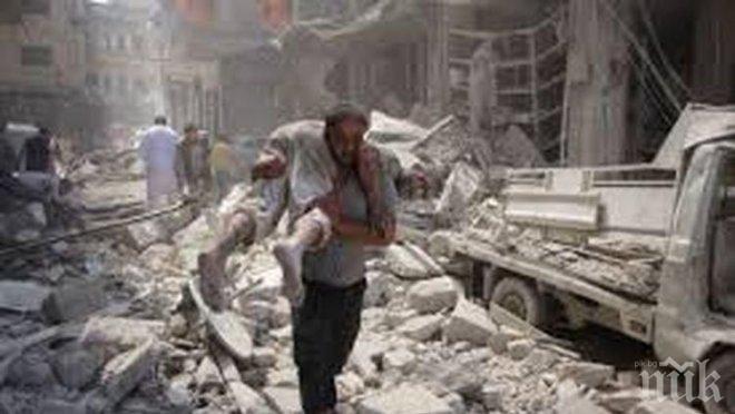 При въздушен удар в сирийската провинция Идлиб са загинали 15 цивилни