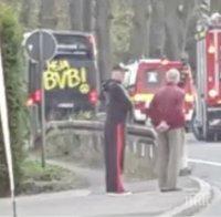 ШОКИРАЩО ОТ ДОРТМУНД! Бомбен атентат срещу Шампионската лига! Три взрива до автобуса на Борусия! Марк Бартра откаран по спешност в болница