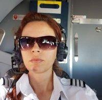 ЕКСКЛУЗИВНО! Пилотът на „България Ер“ Райна Косева: Във въздуха се чувствам в свои води