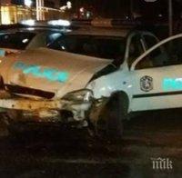 ИНЦИДЕНТ! Полицай е ранен при тежка катастрофа в Пловдив