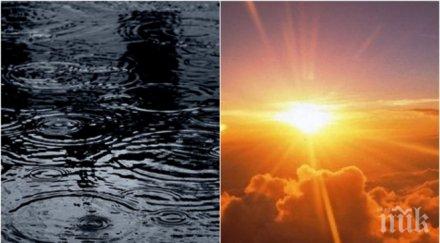 времето пак разваля дъжд северен вятър връхлетят