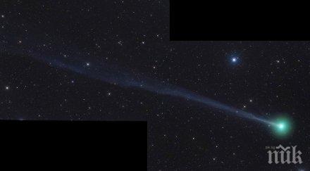 мистерия нещо невероятно става кометата panstarrs