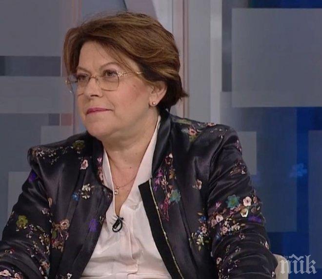 Татяна Дончева вещае нови избори след председателството ни на ЕС