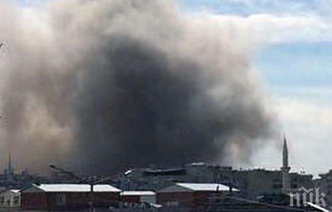 Ужас в Турция! 29 ранени при взрив в текстилен завод 