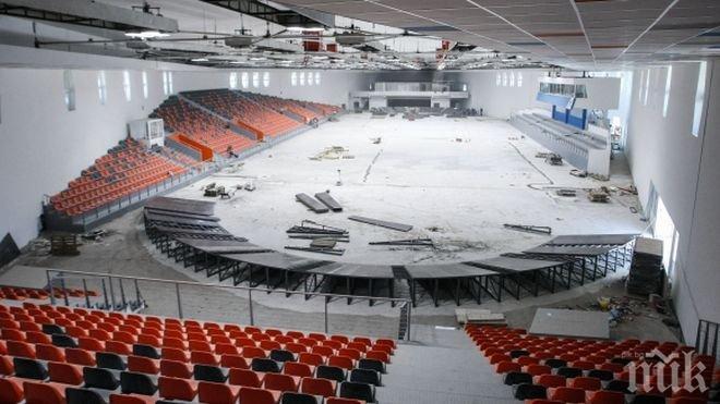 ДОБРА НОВИНА! Зала Фестивална ще бъде готова до 15 май