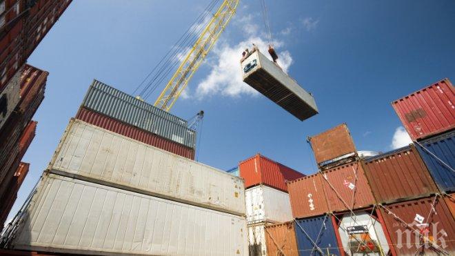 Бум! Износът скочи с 12,7% за два месеца