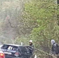 Челна катастрофа затрудни движението край Калофер