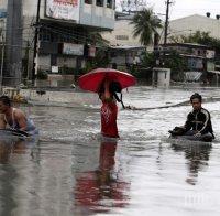 Осем души, включително четири деца, загинаха при наводнения във Филипините

