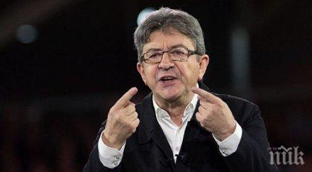 човек народа кандидатът президент франция жан люк меланшон премести елисейския дворец спечели изборите