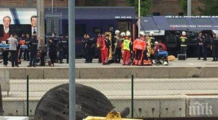 два влака удариха гара виена пострадали