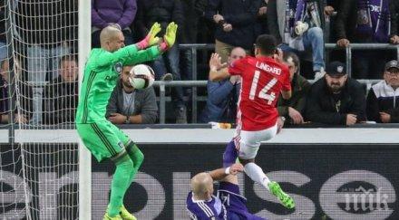 манчестър юнайтед изпусна андерлехт белгия