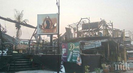 престрелка две банди мексиканския курорт икстапа изгоряха бара