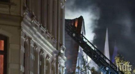 огнен къща обитавана българи пламна германия нашенци скачат прозорците децата видео