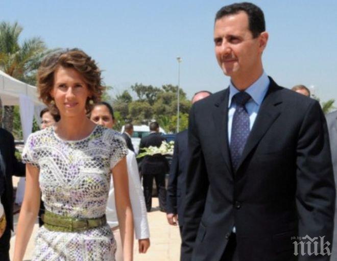 Отнемат британското гражданство на съпругата на Башар Асад