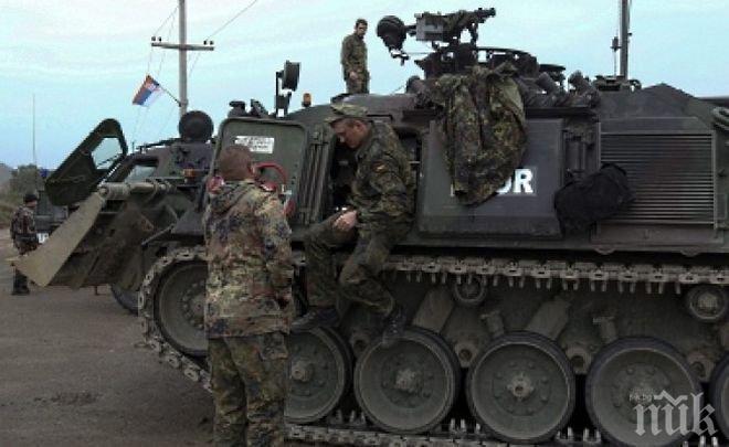 Съвместно учение на силите за сигурност, представени в Косово