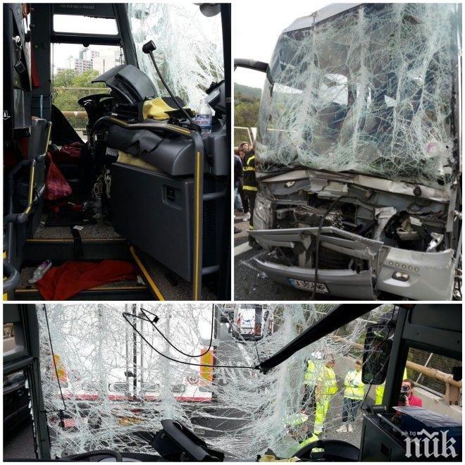 Правят животоспасяваща операция на шофьора, катастрофирал в Генуа! Състоянието му е критично