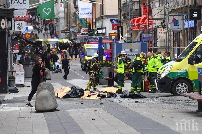 Нападателят от Стокхолм бил част от „Ислямска държава“
