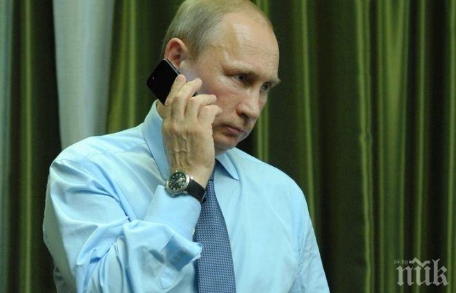 МИСТЕРИЯ! С кого ще говори Путин довечера по телефона 