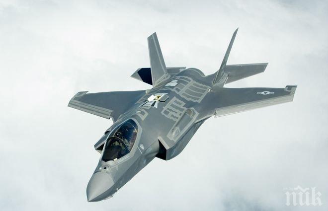 НАТО изпробва над Европа изтребители от пето поколение