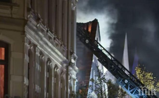 Огнен ад! Къща, обитавана от българи, пламна в Германия - нашенци скачат през прозорците с децата си (ВИДЕО)