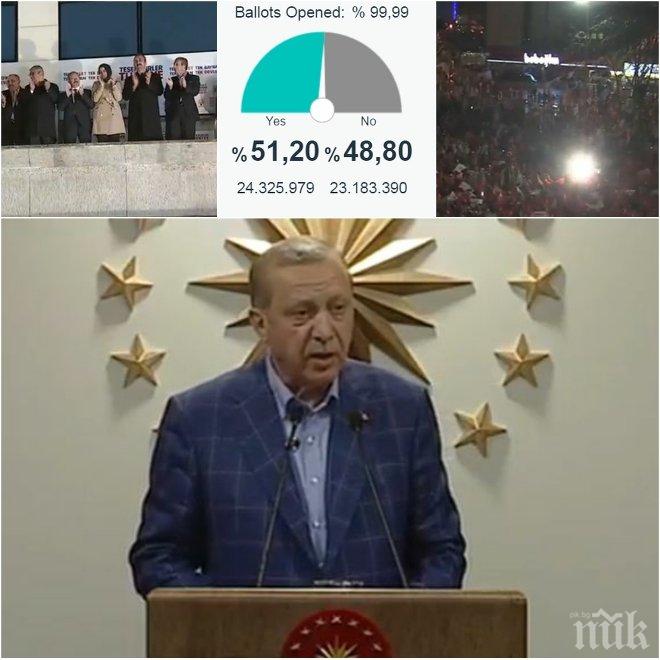 Промени! Реджеп Ердоган е готов да обсъди връщането на смъртното наказание в Турция