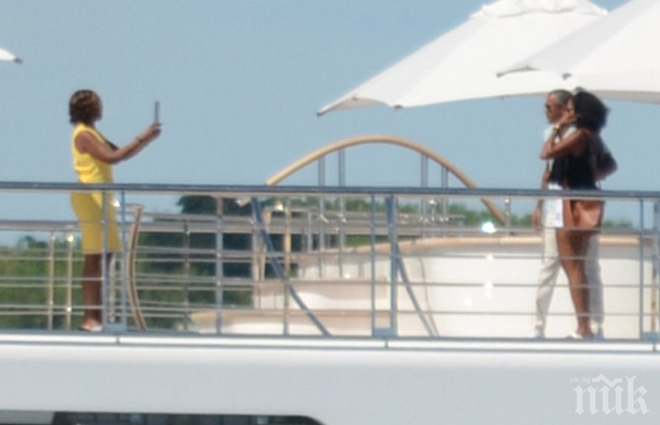 Знатен гост! Бившият президент на САЩ Барак Обама разпуска на яхта на милиардер