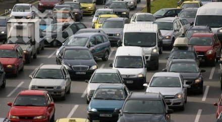 горящ камион блокира магистрала тракия