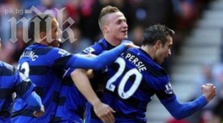 манчестър юнайтед продължава похода титлата