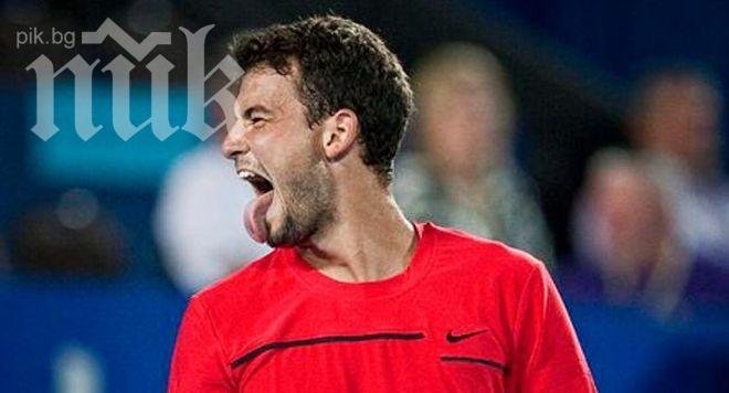 Григор Димитров с рекордно класиране при двойките