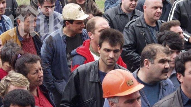 Миньорски протести
блокират България