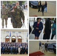 ЕКСКЛУЗИВНО В ПИК! Скъпи тоалети, гафове, селфита и снайперисти в първия работен ден на депутатите (ВИДЕО/СНИМКИ)