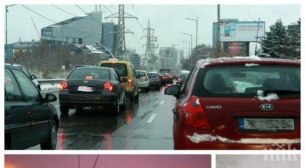 зимата върна скова жесток студ прогнозата сняг дъжд