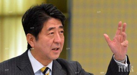 премиерът япония съкрати европейската обиколка заради клизата корейския полуостров