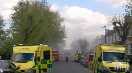 експлозия разтресе северен лондон ранен полицай видео