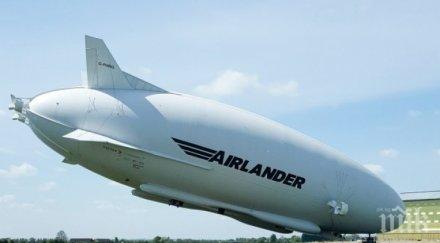 големият цепелин света катастрофира нос